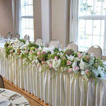 State of Joy Head Table Arrangement –  The Eclectic Florist, Northwood NH