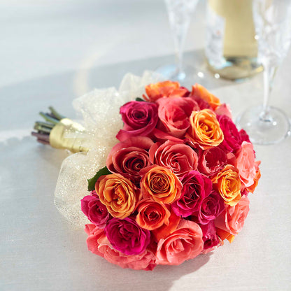 Sweet Roses Bouquet –  The Eclectic Florist, Northwood NH