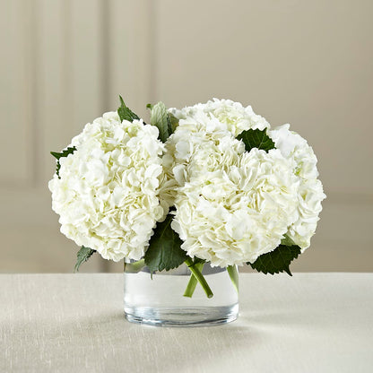 White Hydrangea Bouquet –  The Eclectic Florist, Northwood NH